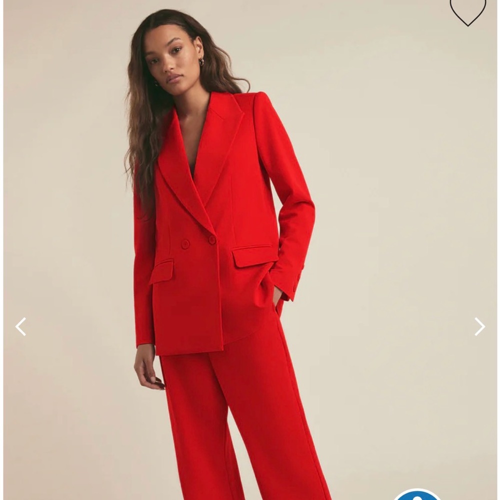 Favorite Daughter Bold Red Pantsuit